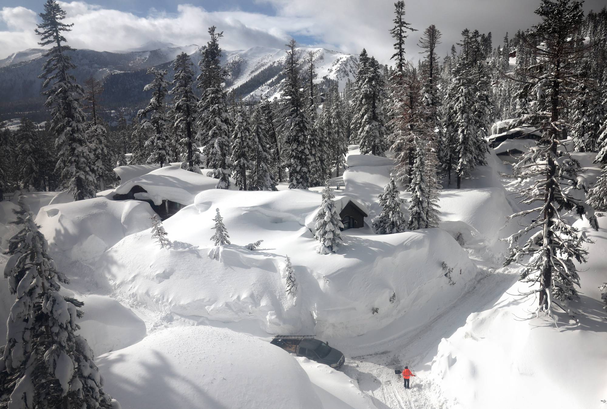 Last in series of California storms dumps more rain, snow