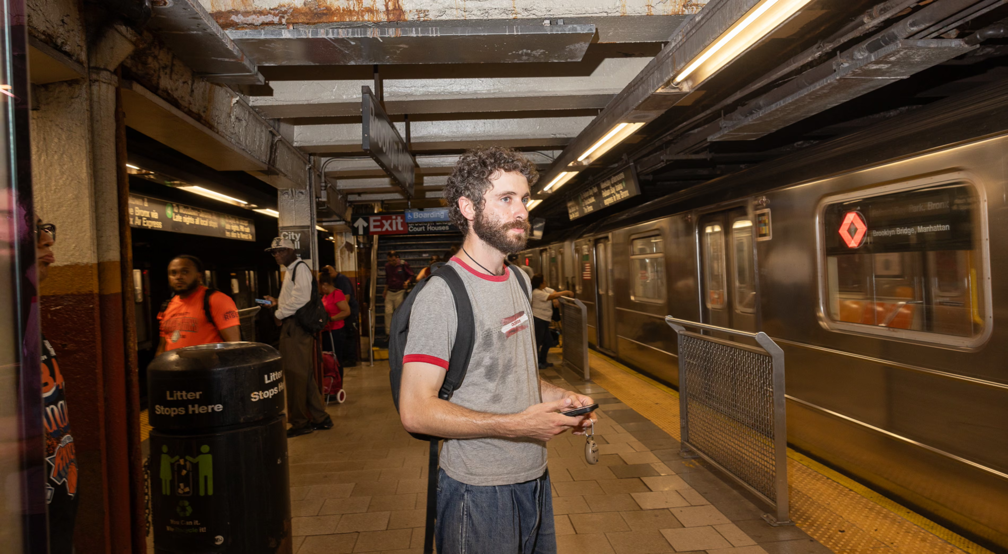 ‘132F’: meet the man calling out NYC’s infernally hot subway stations