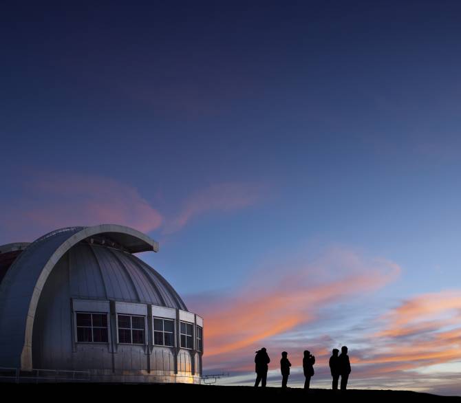 Observatory at twilight