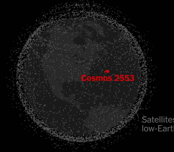 Satellites for past years shown as of Jan. 1.