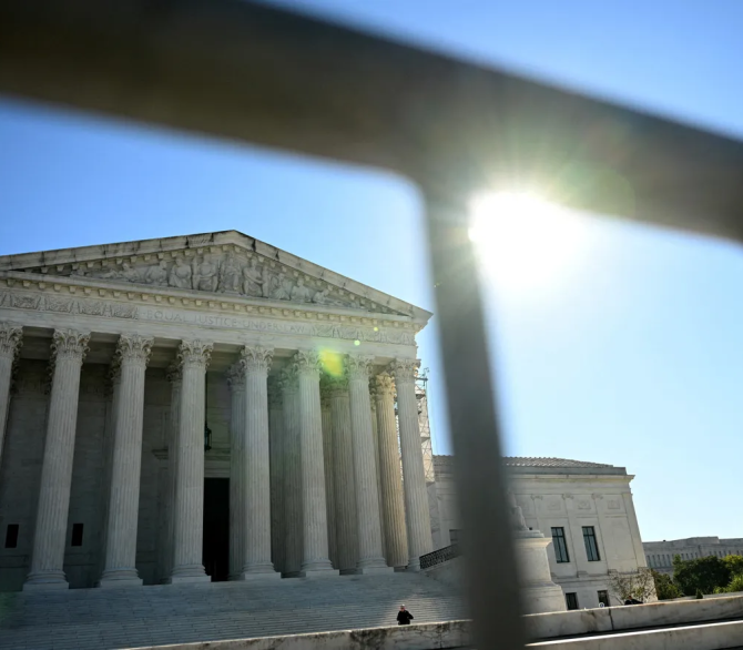 The U.S. Supreme Court is pictured in Washington, U.S., October 8, 2024.