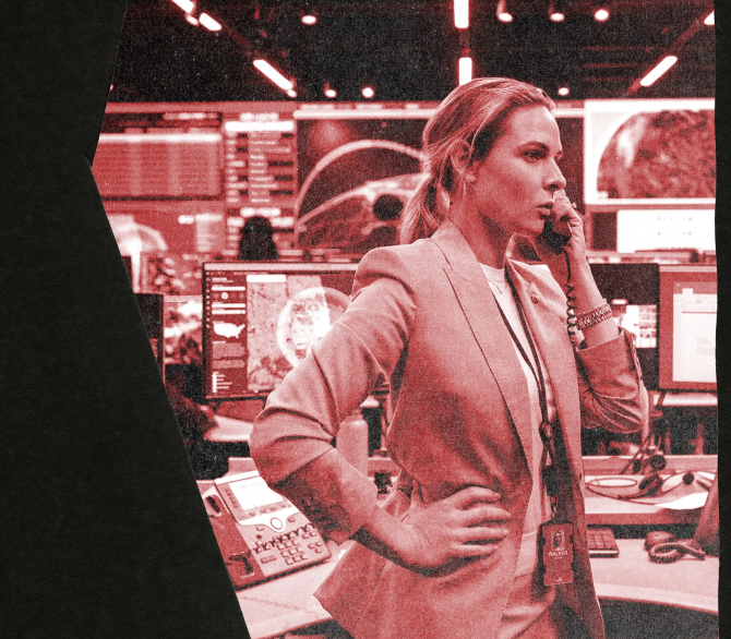 Photo illustration by The New York Times; source photograph: Netflix, via Everett Collection