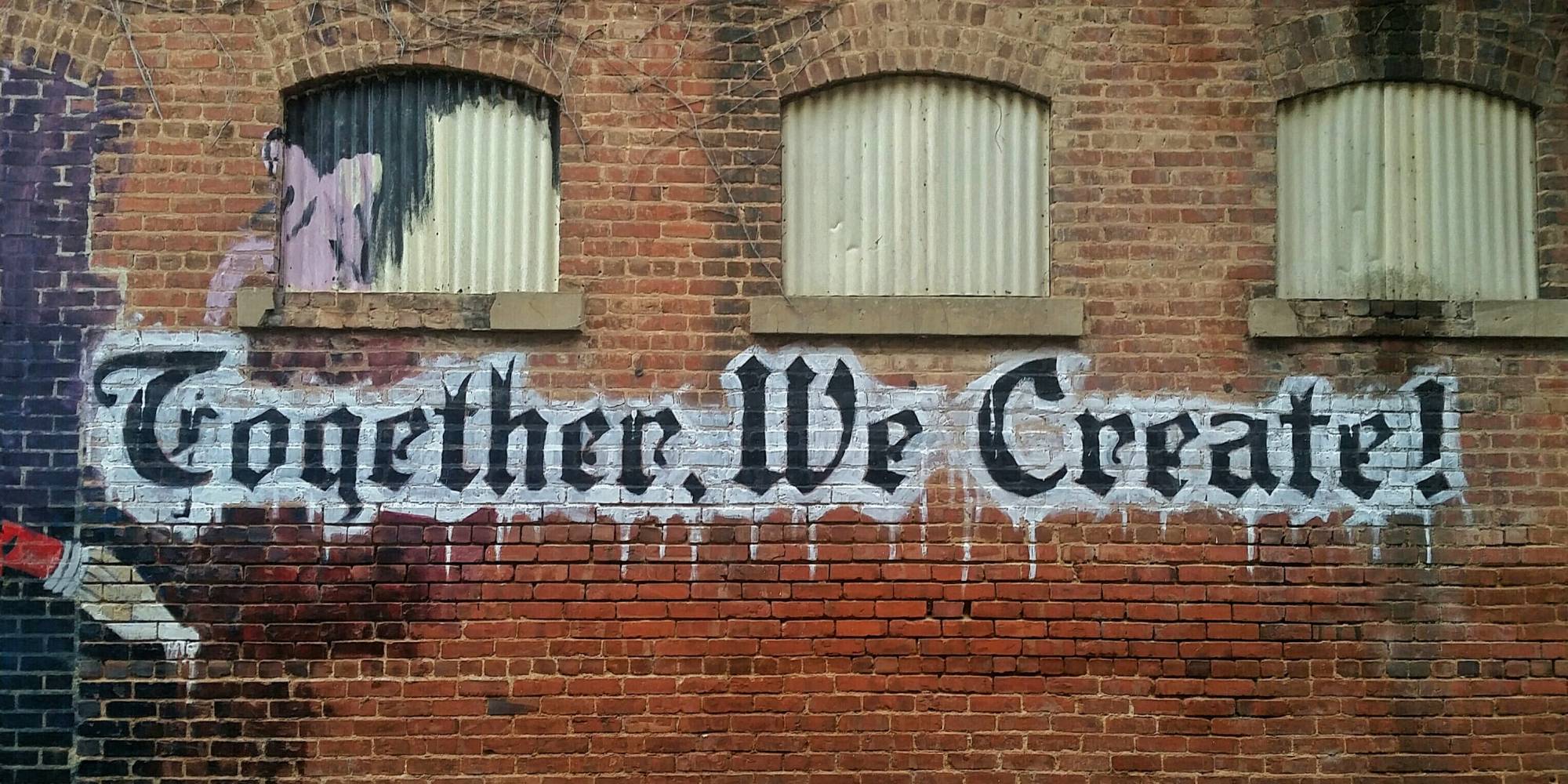 Together we create; Unsplash